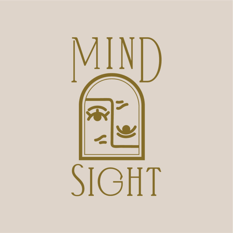 Logo principal Mindsight (golden)