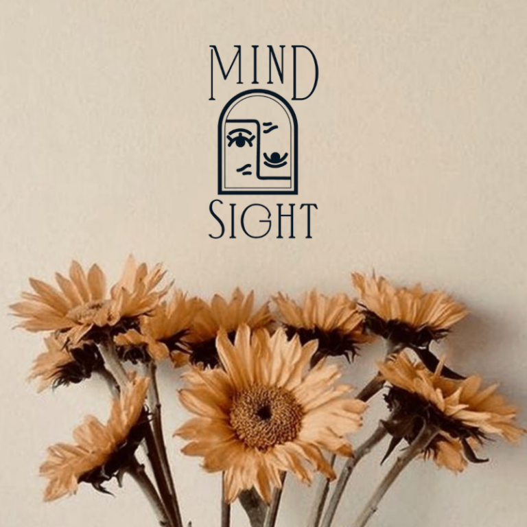 Logo Mindsight (noir) - Bouquet de Tournesol